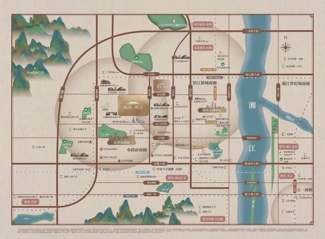 2024观沙岭-长沙建发观云-长沙建发观云售楼处-网站(图1)