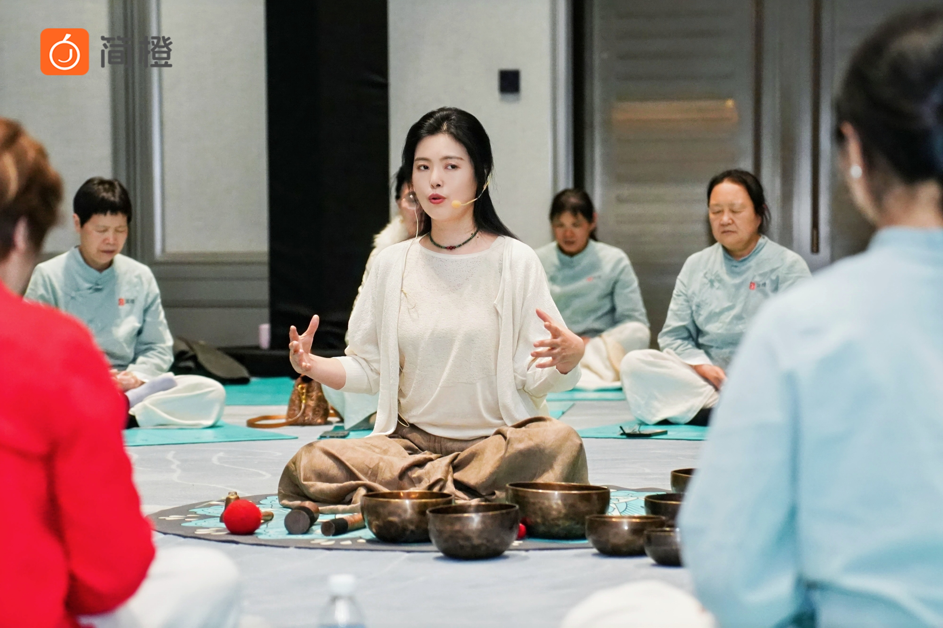 第二届简橙【瑜悦生活伽】线下活动圆满举办：东方美学赋能乐龄女性开启健康生活新篇章(图6)