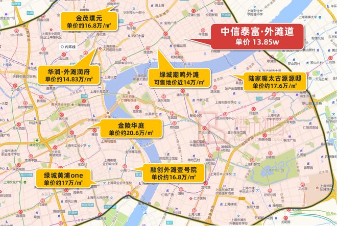 米乐M6平台:1385万㎡杨浦滨江直线米的【中信泰富外滩道】过会(图2)