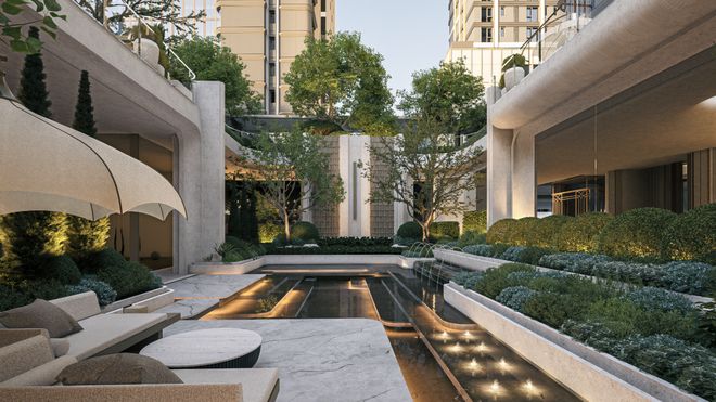 米乐M6平台:1385万㎡杨浦滨江直线米的【中信泰富外滩道】过会(图18)