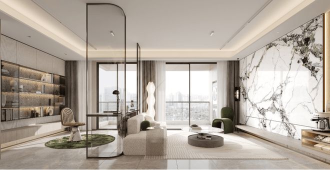 楼市聚焦®中建山水雅境售楼处发布：重新定义北上海改善标准(图2)