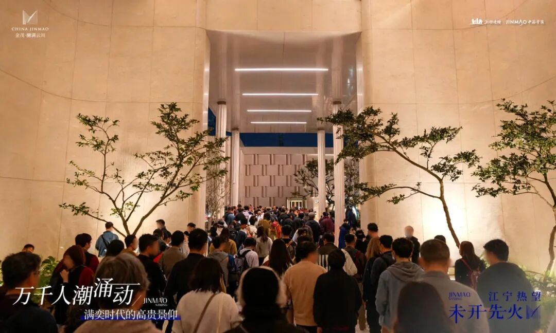 2天超600组到访！江宁艺术馆级示范区震撼公开火爆出圈！(图2)