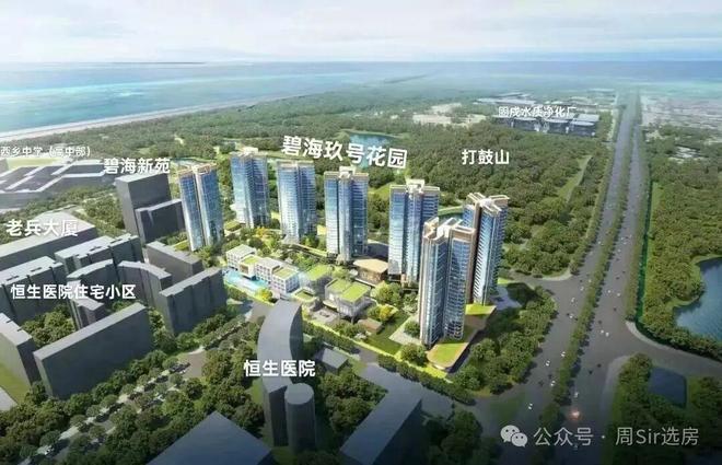 碧海玖号花园：22低密小高层前海西宜居新标杆！(图4)