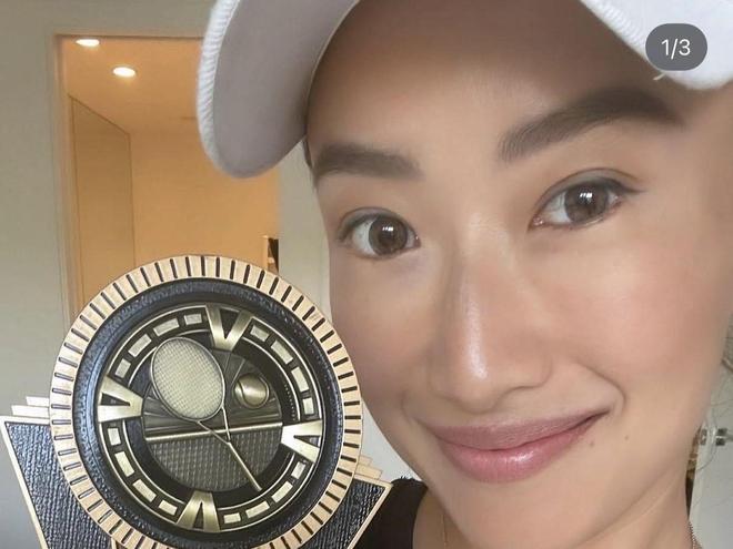 43岁谢婷婷再夺网球冠军!小7岁男友全程陪同曾挺32周孕肚比赛(图25)