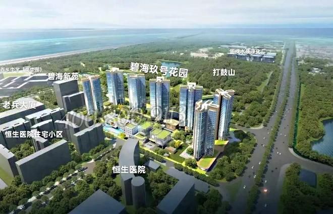 米乐M6:宝安【碧海玖号花园】容积率仅22一线房(图5)